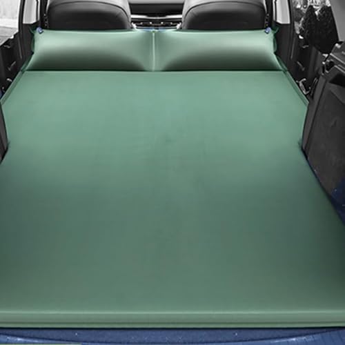 Car Inflatable Mattress for Skoda Fabia III Combi 2014-2024 Green