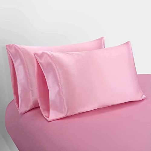 Homiest 4pcs RV Short Queen Satin Sheets Set 1