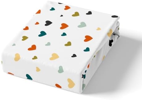 Feelyou Heart Bed Sheet Set King Size for Kids