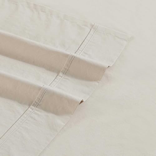 Calvin Klein Twin XL Sheet Set - Soft Cotton Percale with Deep Pockets 1
