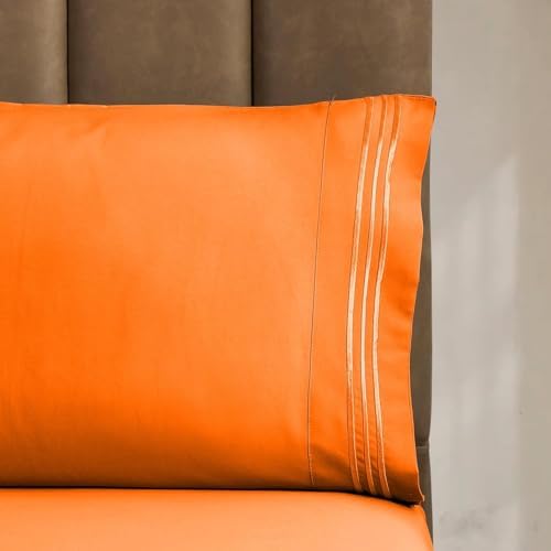 Premium 1800 Hotel Quality Wrinkle-Resistant 4-Piece Microfiber Sheet Set