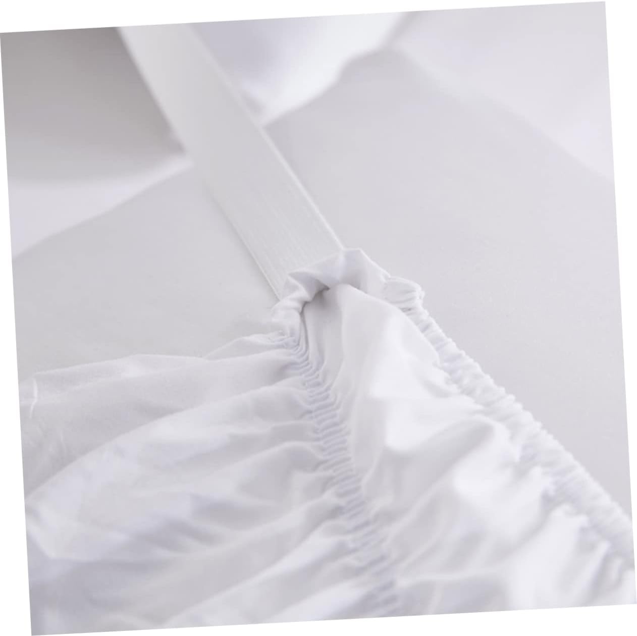 BESTOYARD Elastic Dust Ruffle for Full Bed Coverage