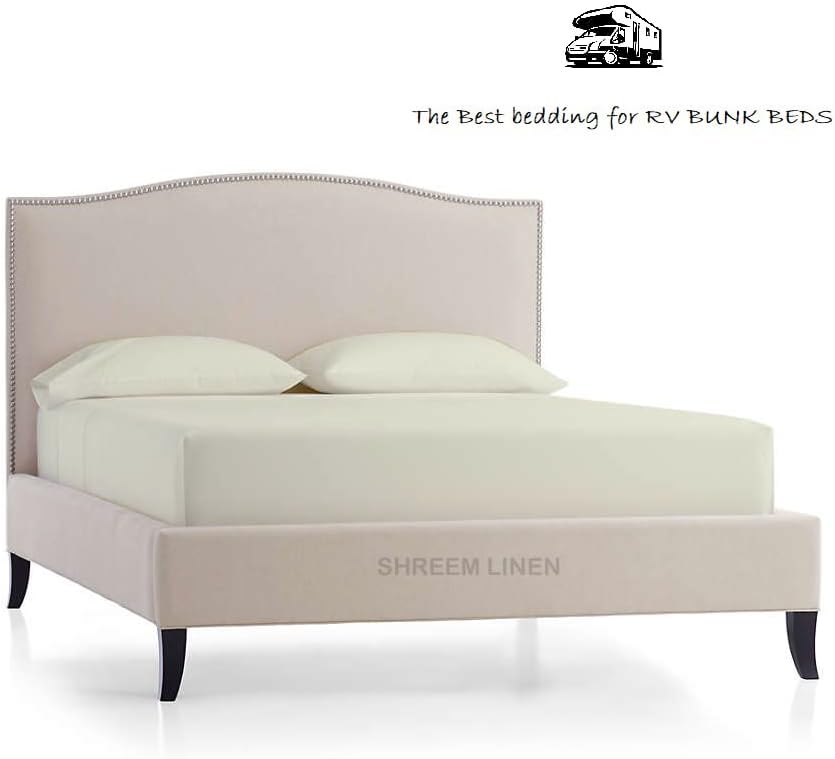 Shreem Linen Microfiber RV Sheet Set - Short King 72x75