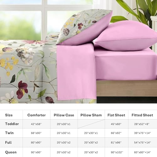Nesker 7 Pcs Comforter Set King Size 1