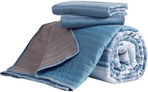 KAKIJUMN Twin Quilt Set with Pillow Sham