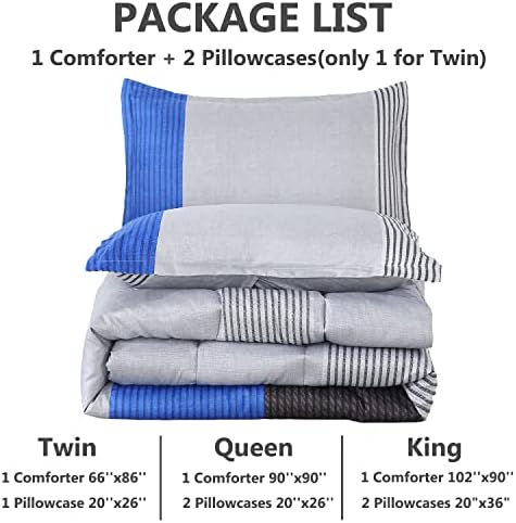 PERFEMET Olive Green Queen Comforter Set 3 Pieces 1