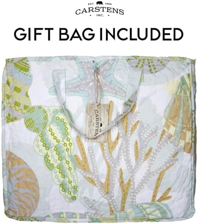 CARSTENS Coastal Beach Quilt Set Twin 2-Piece