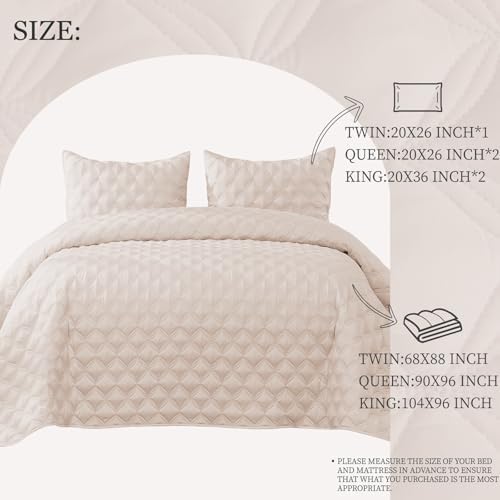 Exclusivo Mezcla Full Queen Quilt Set 3 Pieces