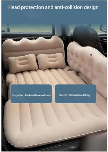 Car Inflatable Mattress for Audi A6 C8 Kombi 2018-2024 Red