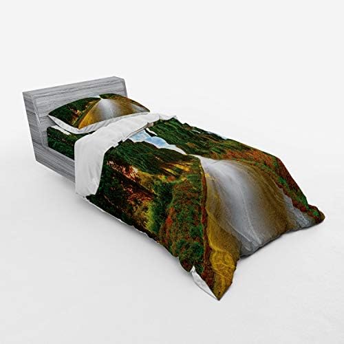 Ambesonne Italian Duvet Cover Set Multicolor