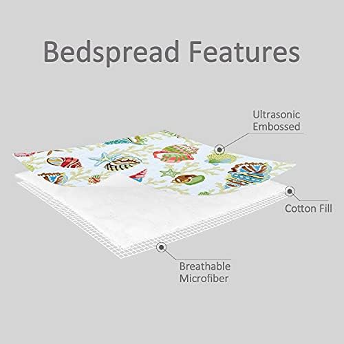 Jarson 3 Pcs Coastal Quilt Set Twin Size 1