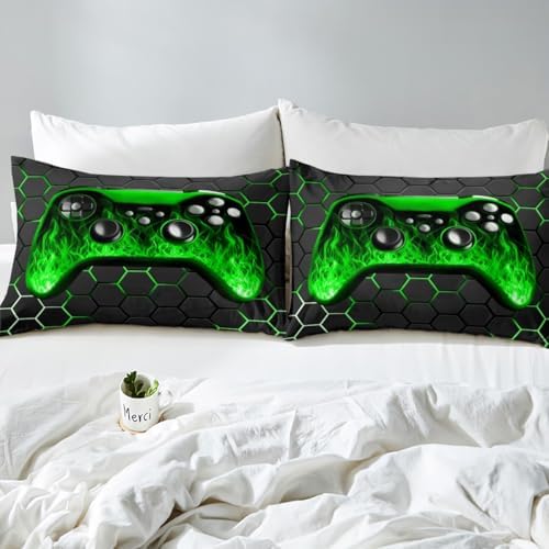 Erosebridal Boys Gamer Comforter Set Queen Size