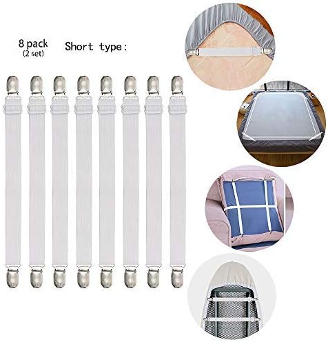 Goodtimes Adjustable Sheet Straps 8 Pack