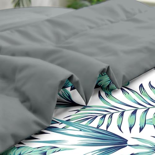 Pamnest Comforter Set King Size Blue Beach Geometric 1