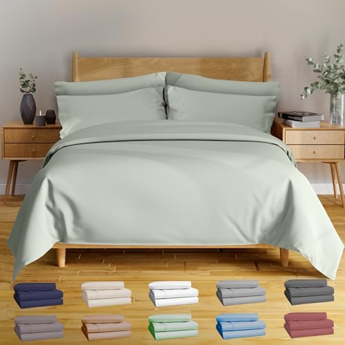 BAMPURE Luxury Bamboo 6 Pcs King Sheet Set