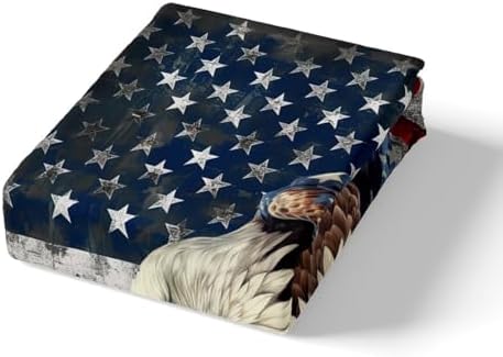 Feelyou Wild Animal Eagle King Flag Bedding Set for Kids