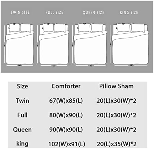 HOSIMA Forest Printed Comforter Set for Kids