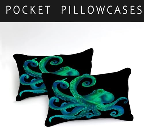 Bedbay Ocean Octopus Queen Comforter Set
