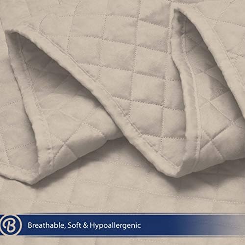 Bare Home Twin XL Coverlet Set Microfiber Sheet Set
