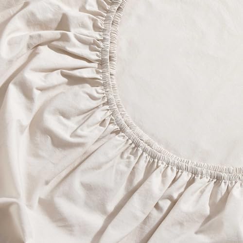 Calvin Klein Twin XL Sheet Set - Soft Cotton Percale with Deep Pockets 1