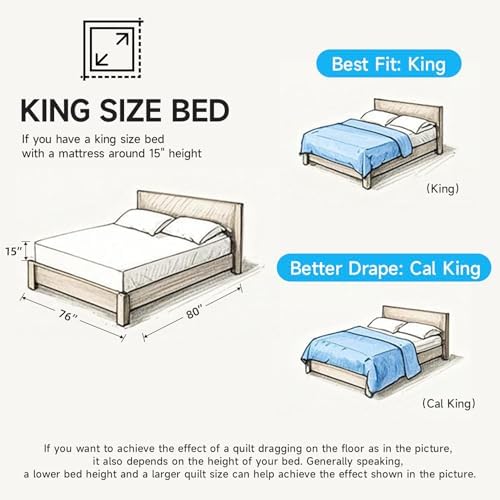 Lavsiry Olive Green Quilt Set King Size