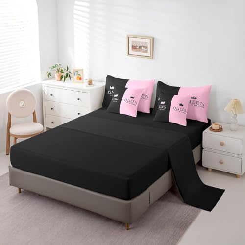 Feelyou King Size Comforter Set with Pillowcases and Cushion Covers