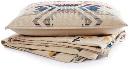 Pendleton White Sands Twin Quilt Set with 1 Sham 1
