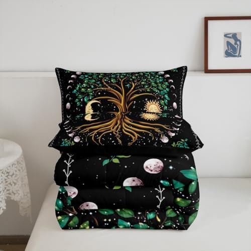 Manfei Tree Artwork Kids Comforter Set King Size