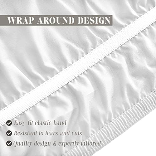 Elegant Comfort Pom-Pom Bed Skirt 16inch Drop Queen King