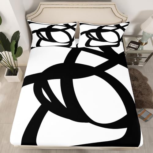 Stripe Line King Size Kids Bed Sheet Set