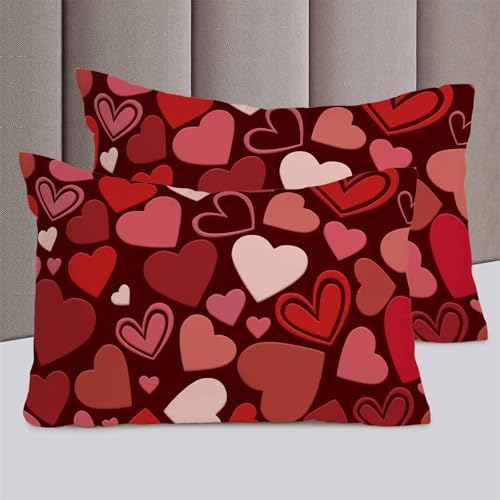 ZOE GARDEN Valentines Day Bed Duvet Cover Set