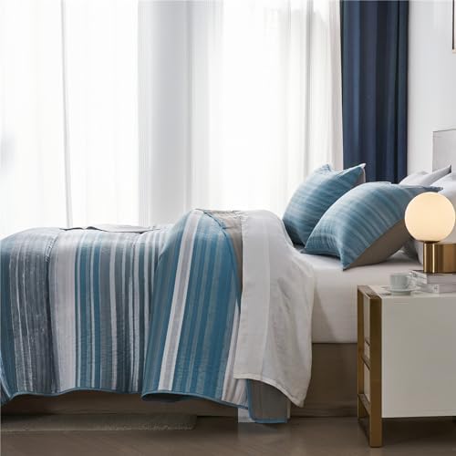 KAKIJUMN Twin Quilt Set with Pillow Sham