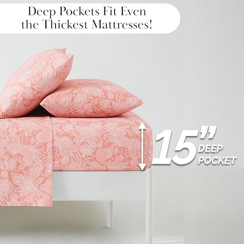 Southshore Fine Living Perfect Paisley 3-Piece Twin Sheet Set