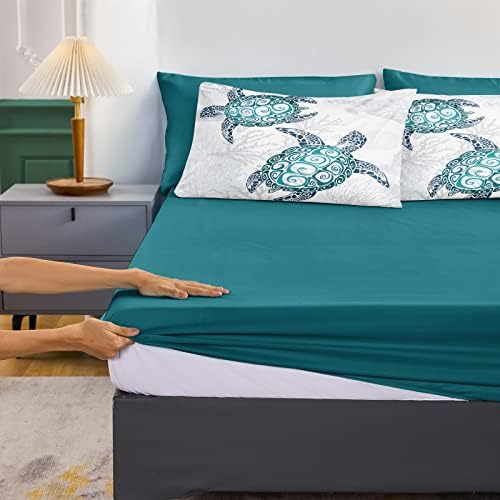 Bedbay Ocean Turtle Comforter Set 8Pcs King