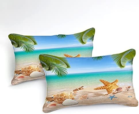 MOVE OVER 4 Piece King Size Beachy Comforter Set