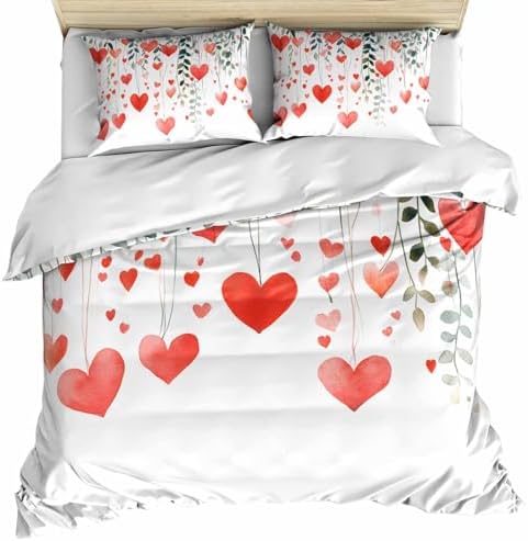 ZOE GARDEN Cal King Duvet Cover Set with Pillowcases