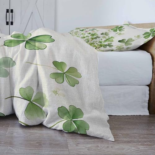 ZOE GARDEN St Patricks Day Duvet Cover Set 3-Piece