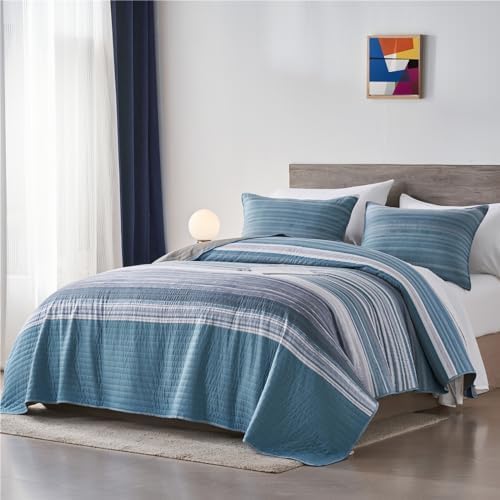 KAKIJUMN Twin Quilt Set with Pillow Sham