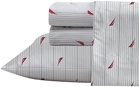 Nautica Twin Sheets Cotton Percale Bedding Set