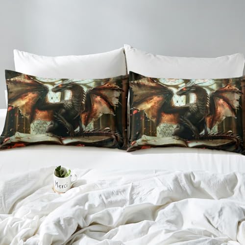 Manfei Gothic Dragon Kids Sheet Set 3pcs