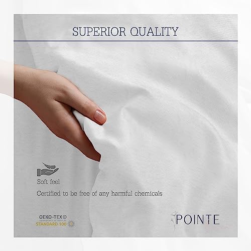 Pointehaven Heavy Weight Flannel Sheet Set Twin XL Snow Flakes Cozy