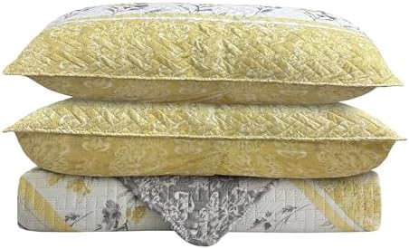 MERRY HOME Queen Quilt Set with 2 Pillow Shams