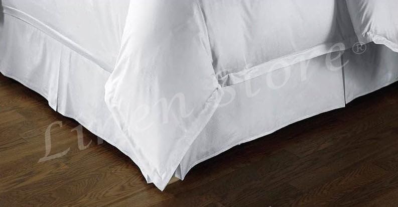 Kashi Home Tailored Bed Skirt 14 Drop Twin White 1