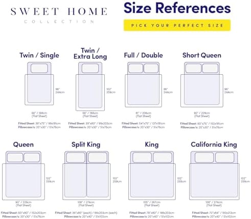 Sweet Home 1500 Supreme California King Sheet Set Beige Cream