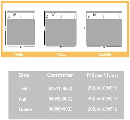 HOSIMA Butterfly Comforter Set Queen Size