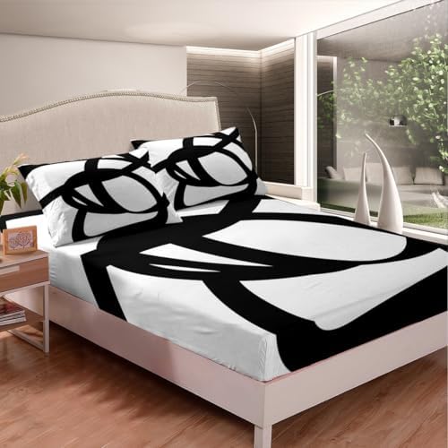 Stripe Line King Size Kids Bed Sheet Set