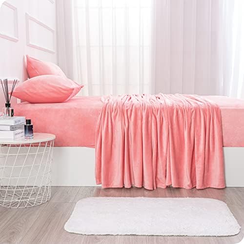 Best Season Velvet Plush Sheet Set Full Size 4 Piece