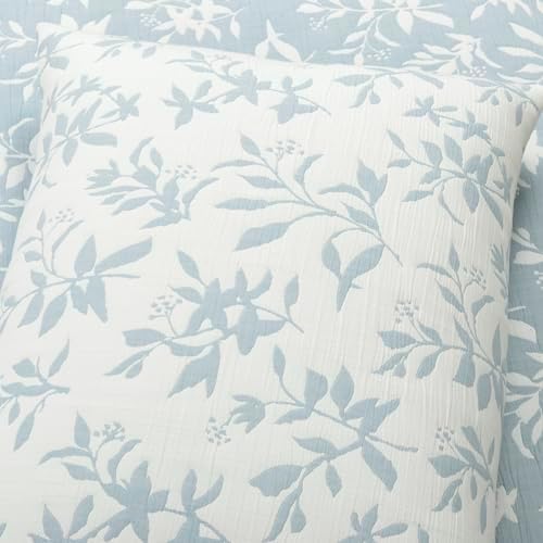 Lush Decor Floral Jacquard Reversible Quilt Set