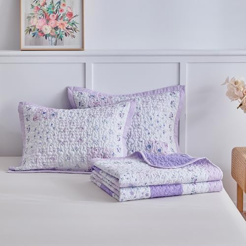 UOZZI Patchwork Quilt Set King Size 3PC