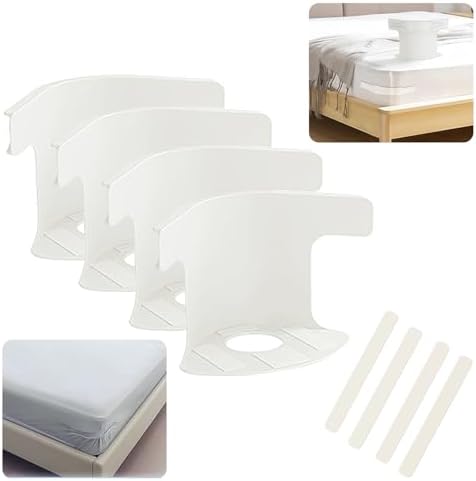 Sheet Lock for Fitted Sheets 4PCS Slumber Lock Holders